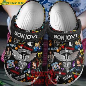 Bon Jovi Legendary Crocs Style 1