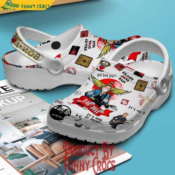 Bon Jovi Music Gifts For Lover Crocs Style