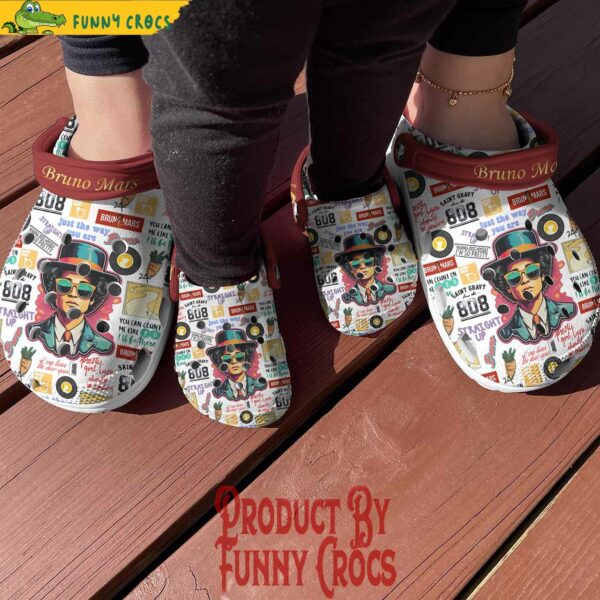 Bruno Mars Crocs Style