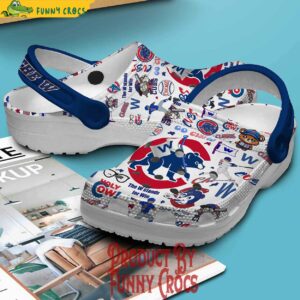 Chicago Cubs Fly The W Crocs Style