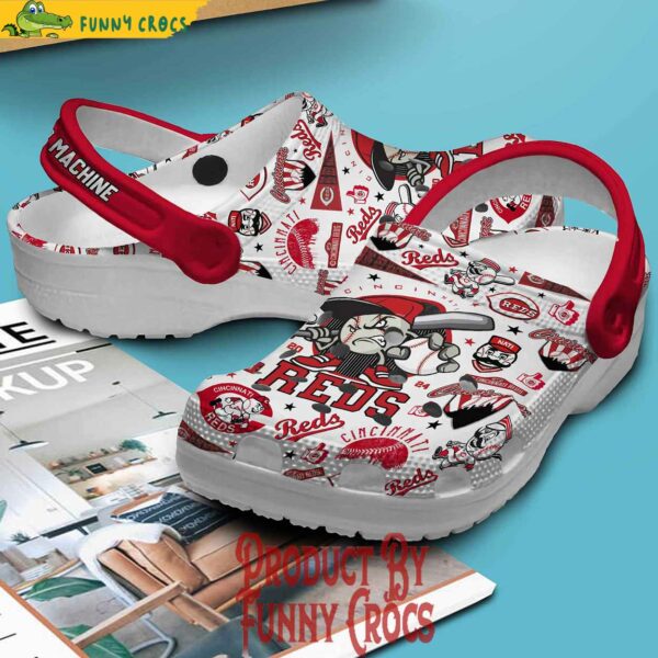 Cincinnati Reds Baseball Crocs Style