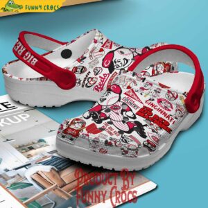 Cincinnati Reds Big Red Machine Crocs Style 3