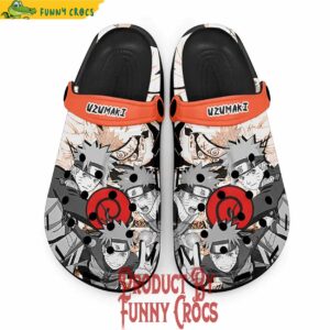 Custom Anime Naruto Pattern Crocs Style