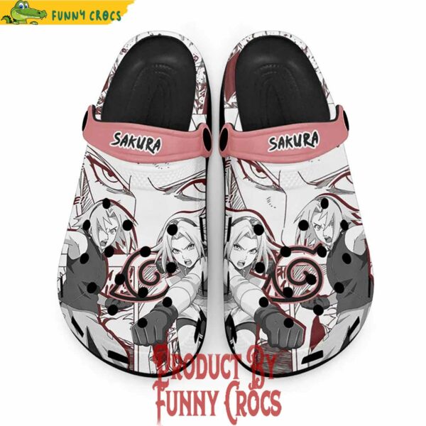 Custom Haruno Sakura Crocs Style