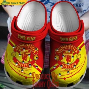 Custom Manchester United EPL Crocs Style