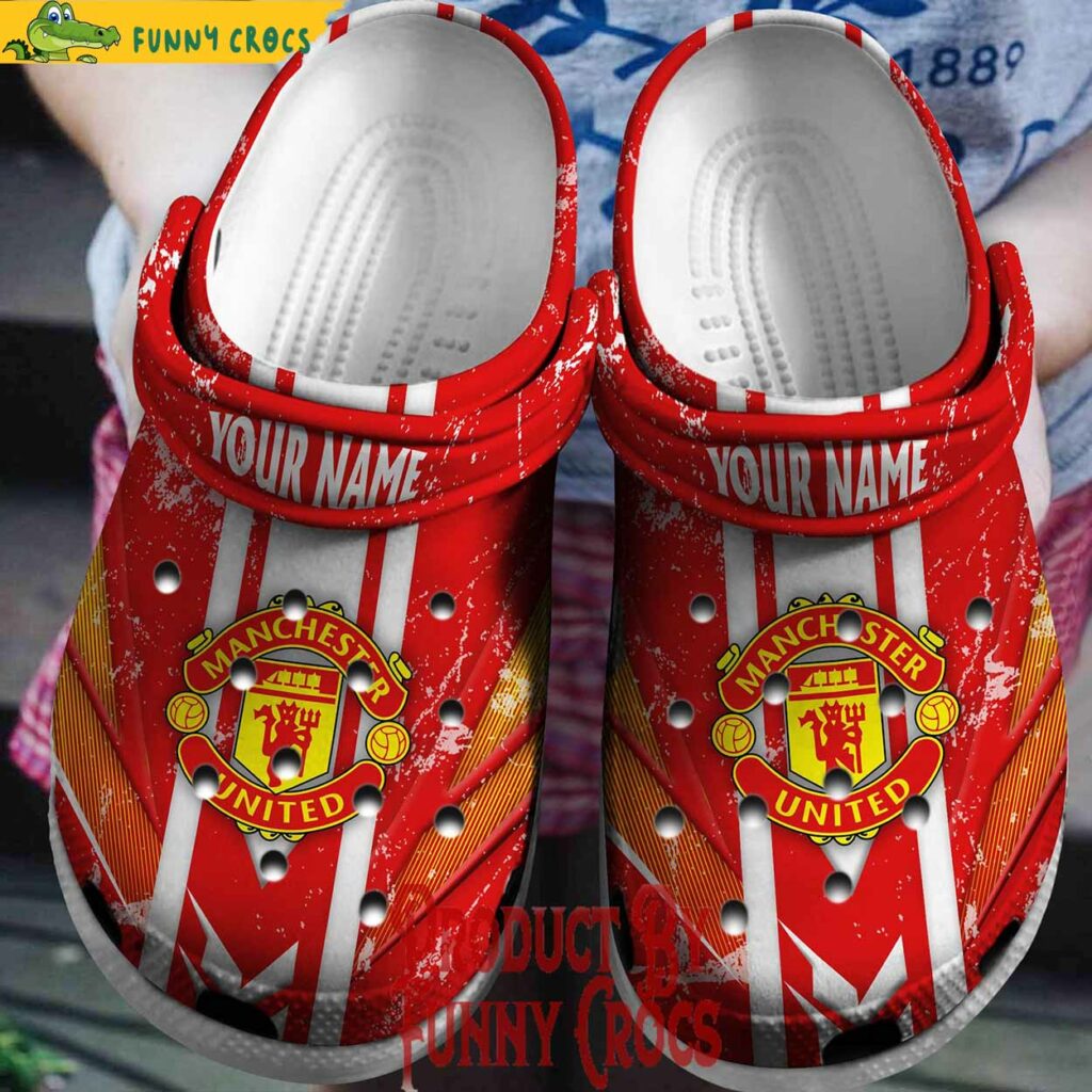 Custom Manchester United Premier League Crocs