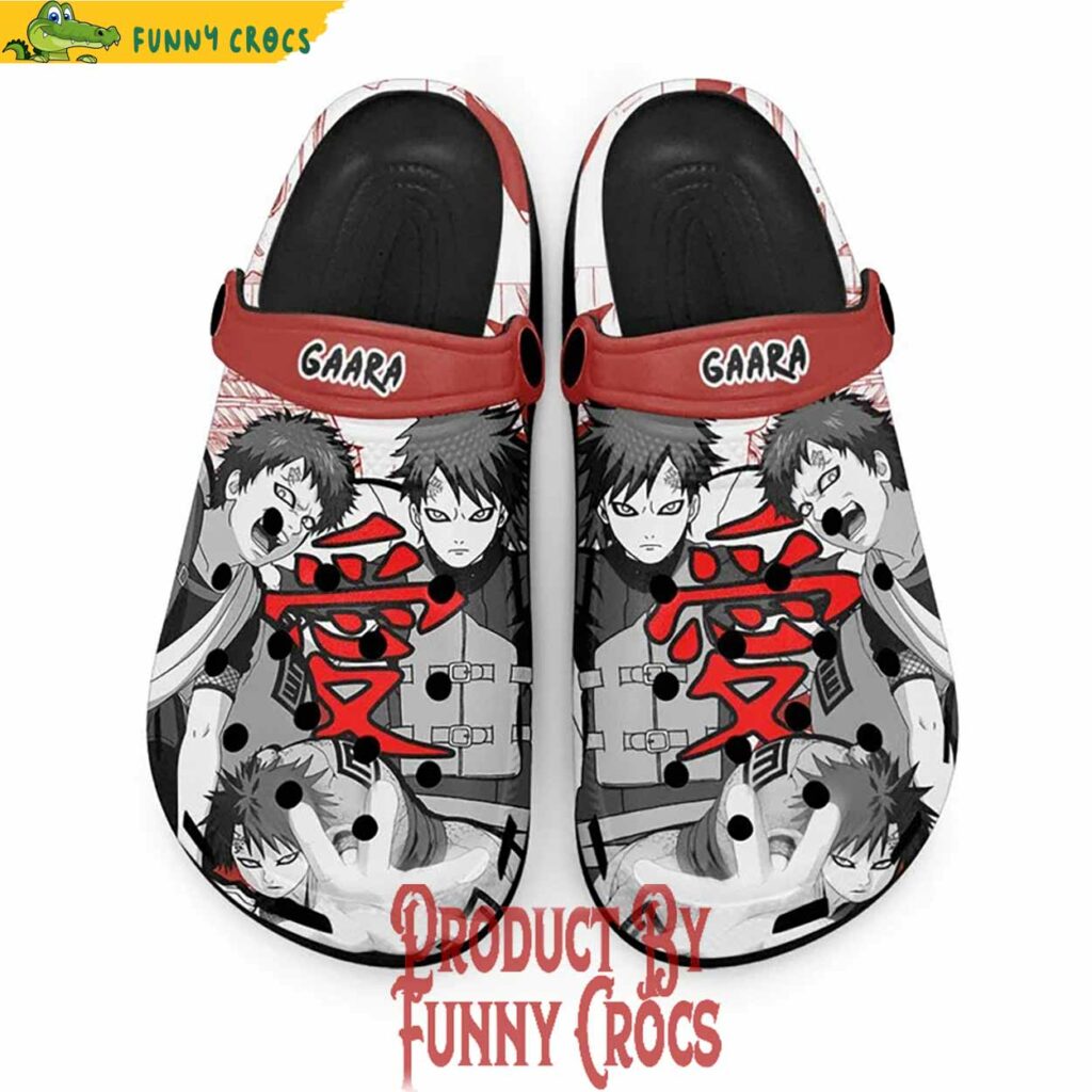 Custom Naruto Gaara Crocs Style