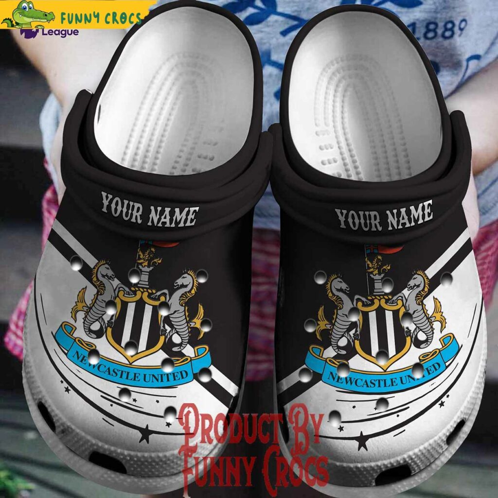 Custom Newcastle United EPL Crocs For Fans