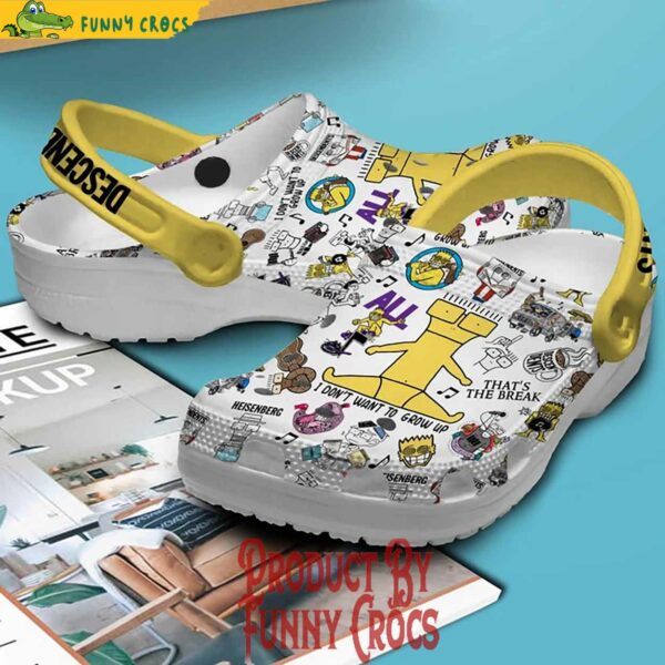 Descendents I Don’t Want To Grow Up Crocs Style