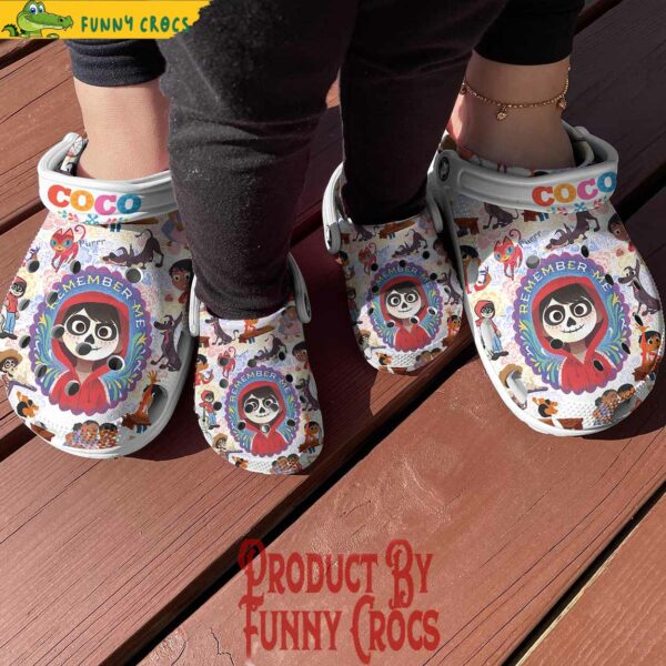 Disney COCO Remember Me Crocs Style