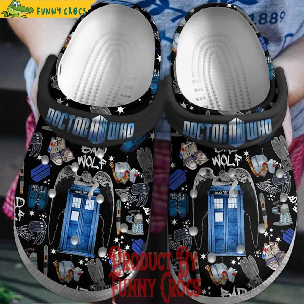 Doctor Who Bad Wolf Crocs Style