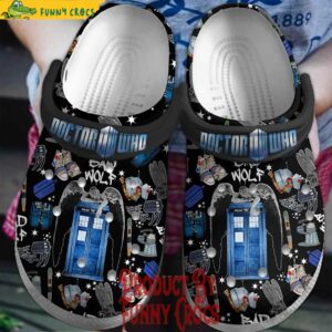 Doctor Who Bad Wolf Crocs Style