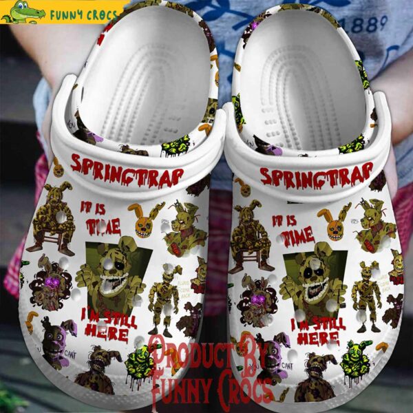 Five nights At Freddy’s Springtrap Crocs Style