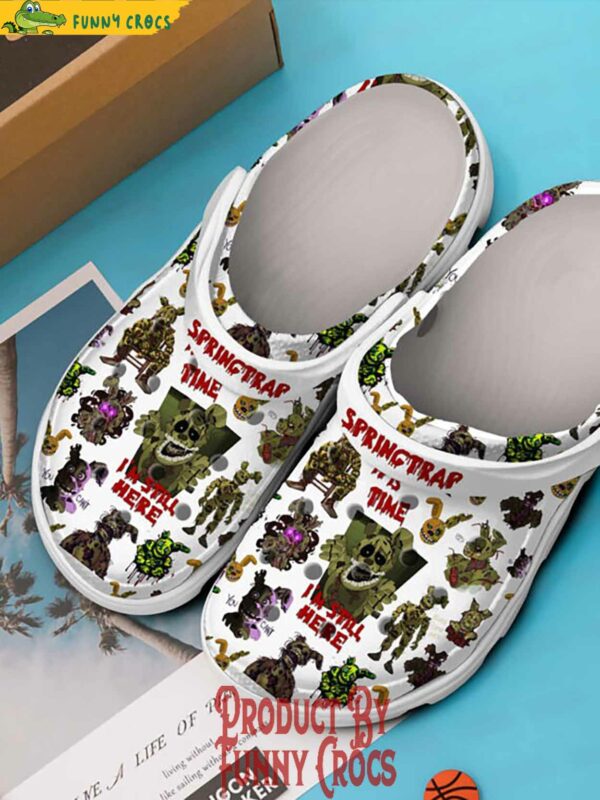 Five nights At Freddy’s Springtrap Crocs Style