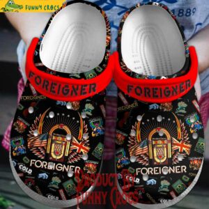 Foreigner Band American Crocs Style 1