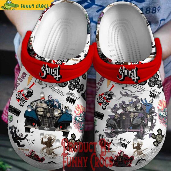 Ghost Sister Of Sin Crocs Style Gift