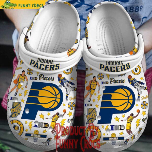 Indiana Pacers Basketball Crocs Style