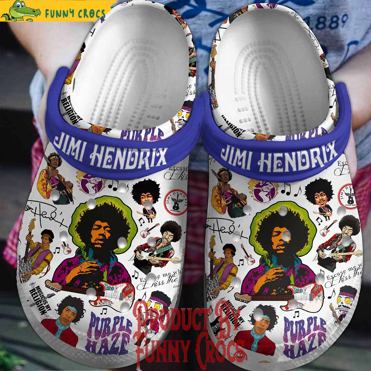 JImi Hendrix Crocs Style - Discover Comfort And Style Clog Shoes With ...