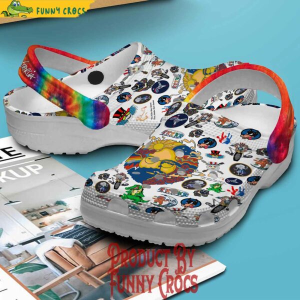 Jerry Garcia Grateful Dead Crocs Shoes