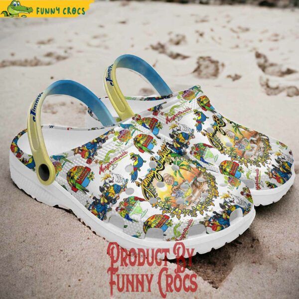 Jimmy Buffett Island Crocs Style