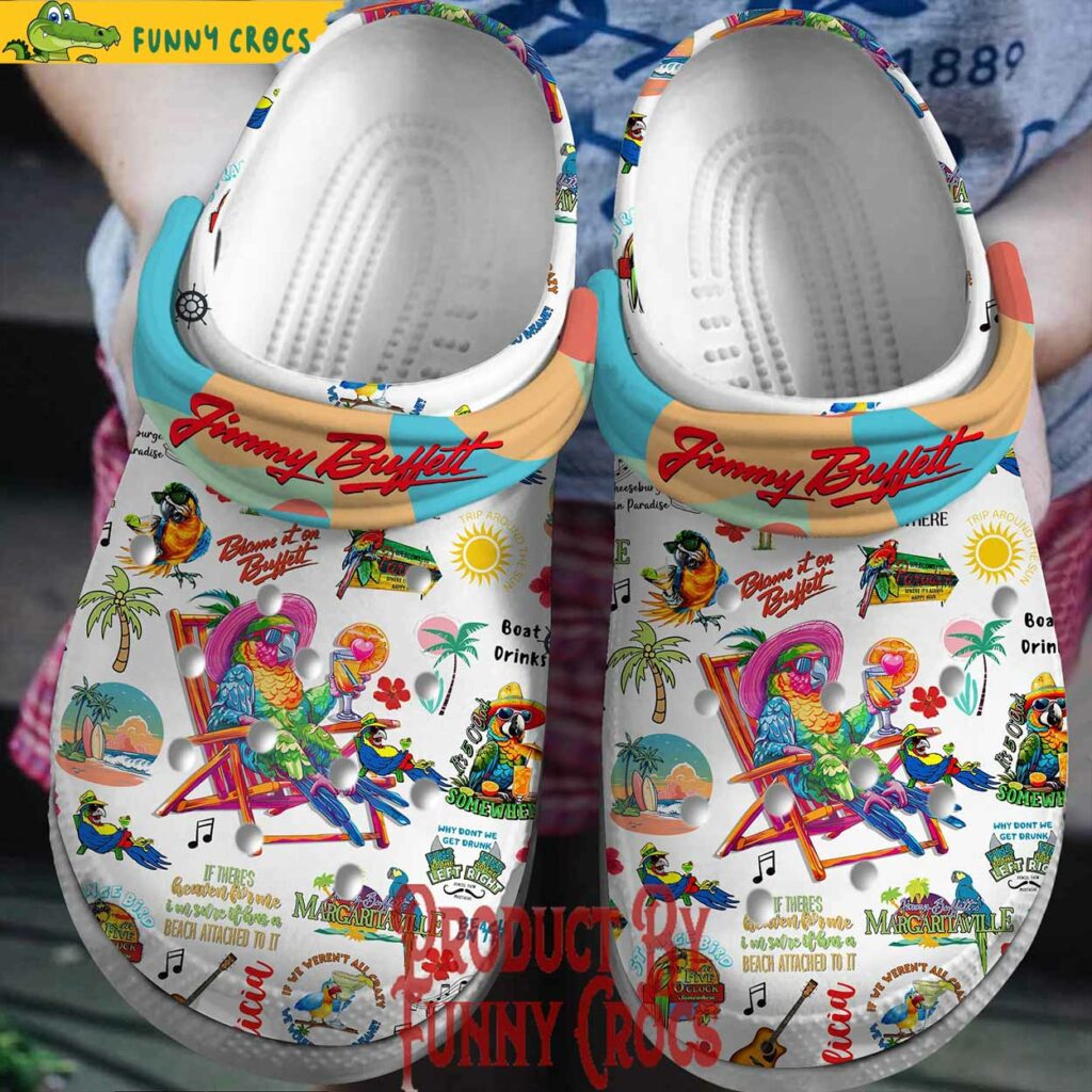 Jimmy Buffett Margaritaville Crocs Shoes