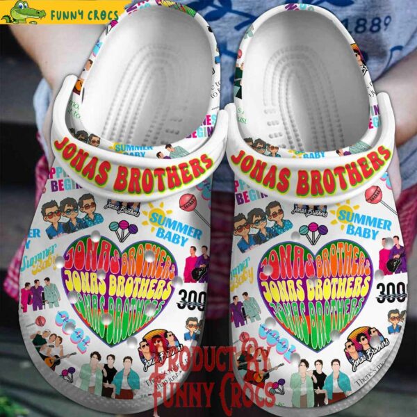 Jonas Brothers Summer Baby Crocs Shoes