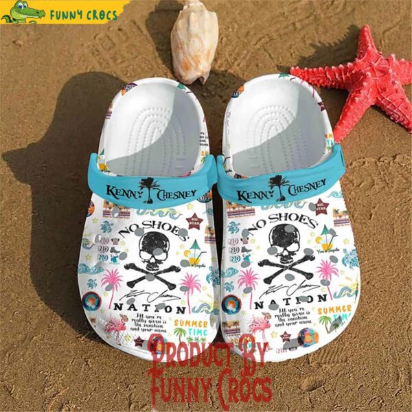 Kenny Chesney No Shoes Nation Crocs Style