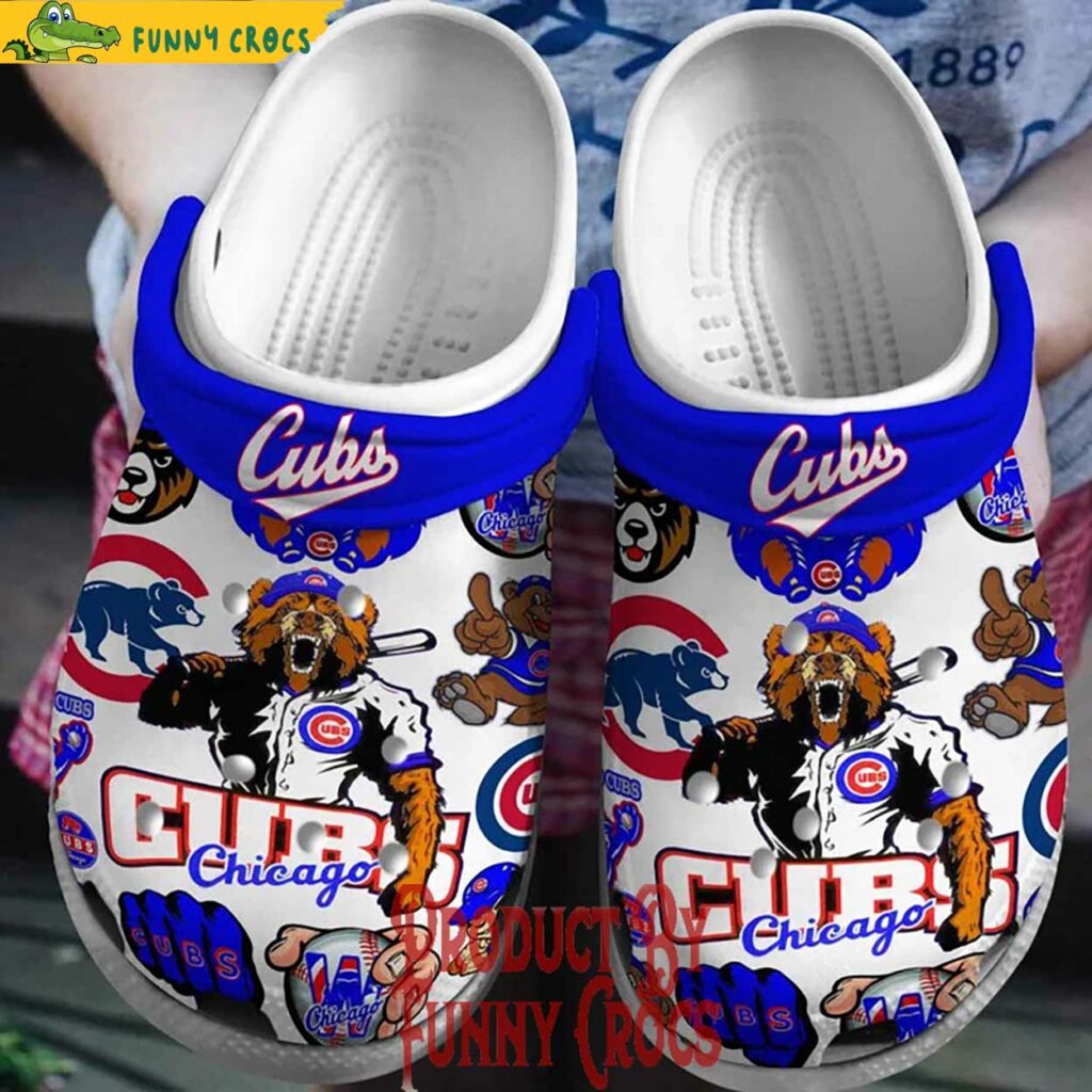 MLB Chicago Cubs Bear Crocs Style