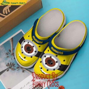 Minion Yellow Cartoon Crocs Style