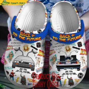 Movie Back To the Future Crocs Style 1