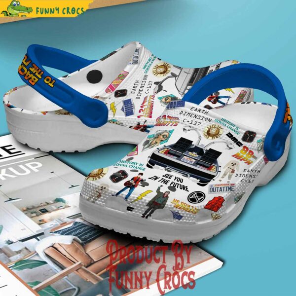Movie Back To the Future Crocs Style