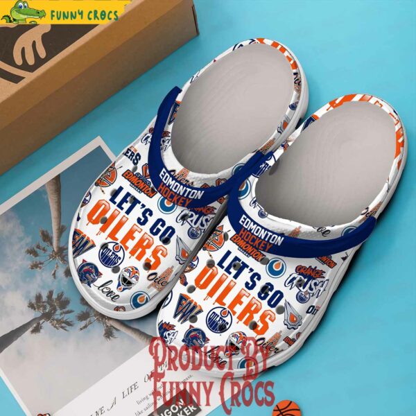 NHL Edmonton Oilers Crocs Slippers