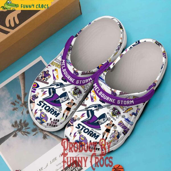 NRL Melbourne Storm Crocs Style