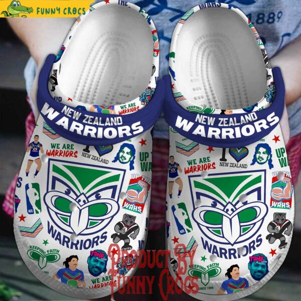 NRL New Zealand Warriors Crocs Style