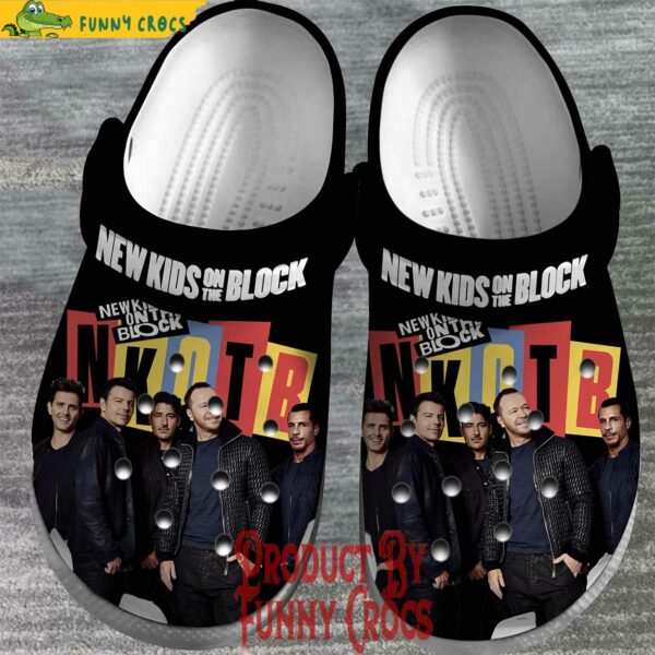 New Kids On The Block Music Black Crocs Style