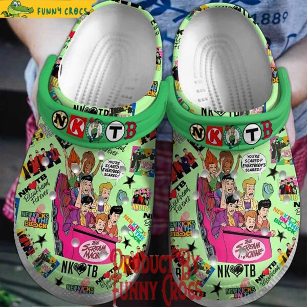 New Kids On The Block The Scream Machine Crocs Style