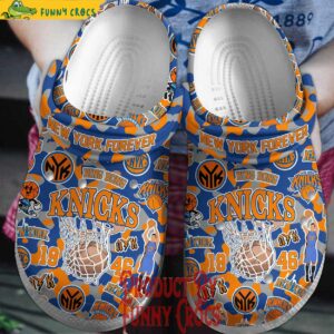 New York Knicks Bing Bong Crocs Style