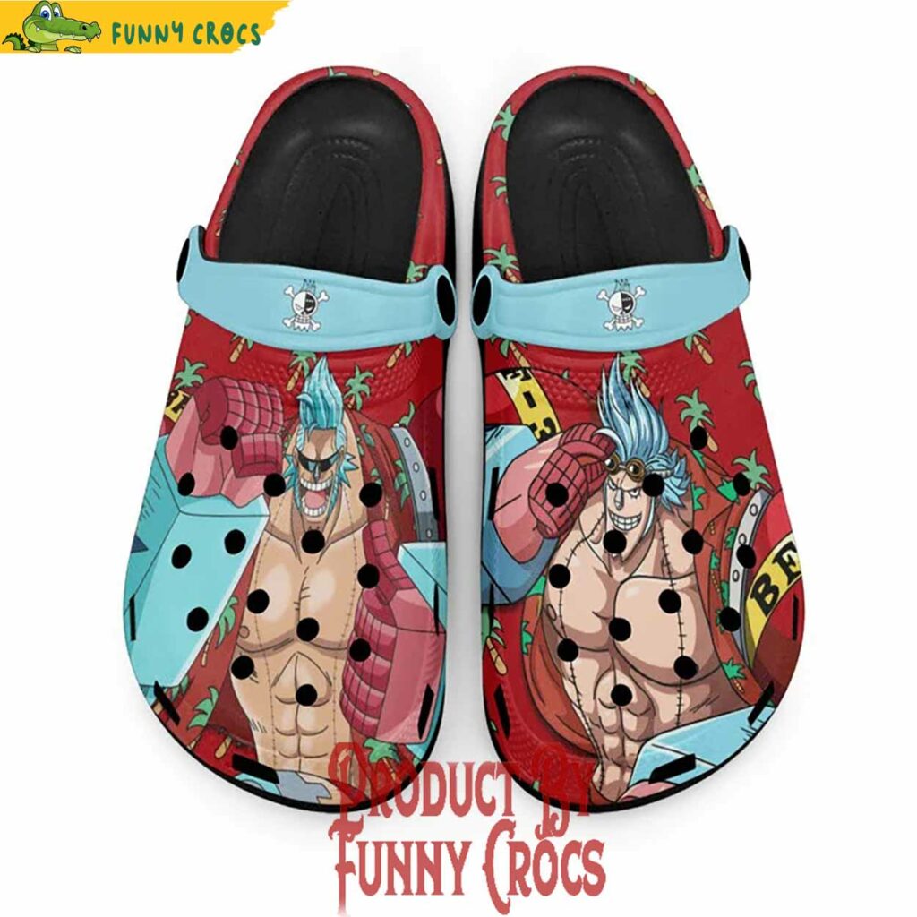 One Piece Franky Crocs Shoes