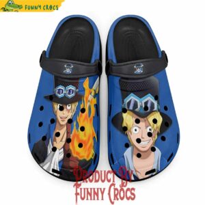One Piece Sabo Crocs Shoes