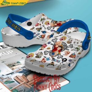 One Piece Straw Hat Pirates Luffy Gear 2 Pattern Crocs Style