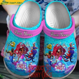 Personalized Disney Ariel Crocs Style 1