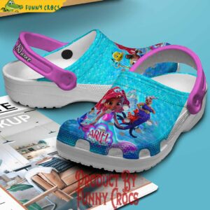 Personalized Disney Ariel Crocs Style 3
