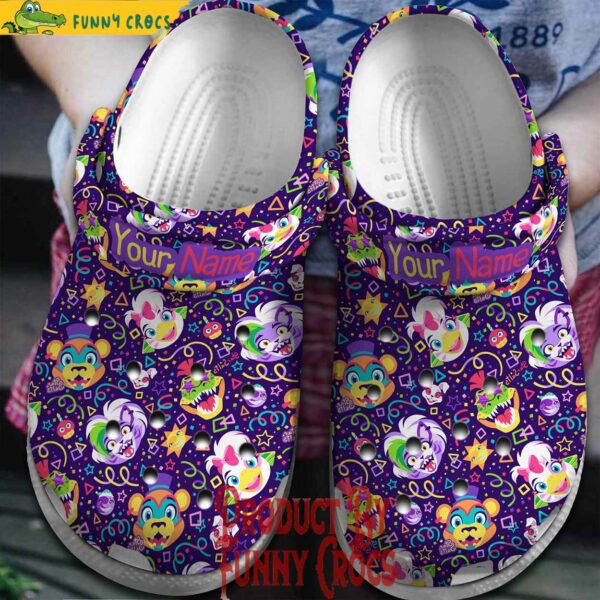 Personalized Five Nights At Freddy’s Cartoon Crocs