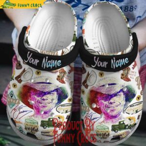 Personalized Kenny Chesney Music Crocs Style