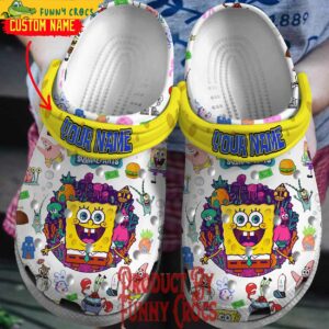 Personalized Spongebob Squarepants Crocs Style 1