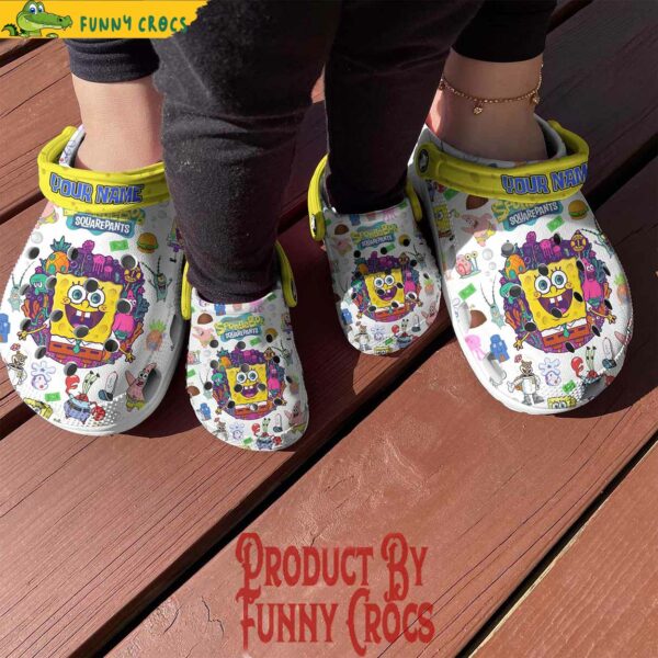 Personalized Spongebob Squarepants Crocs Style