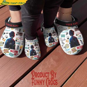 Personalized Stranger Things Friends Dont Lie Crocs style 3