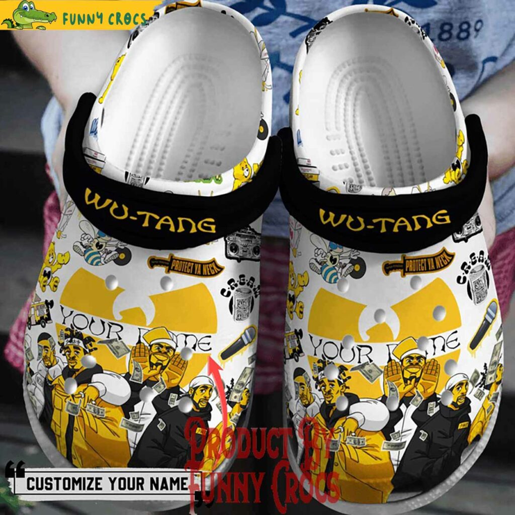 Personalized Wu-Tang Clan Crocs Style