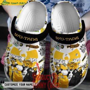 Personalized Wu Tang Clan Crocs Style 1