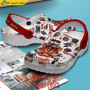 Rock And Roll ACDC Gift For Music Crocs Style